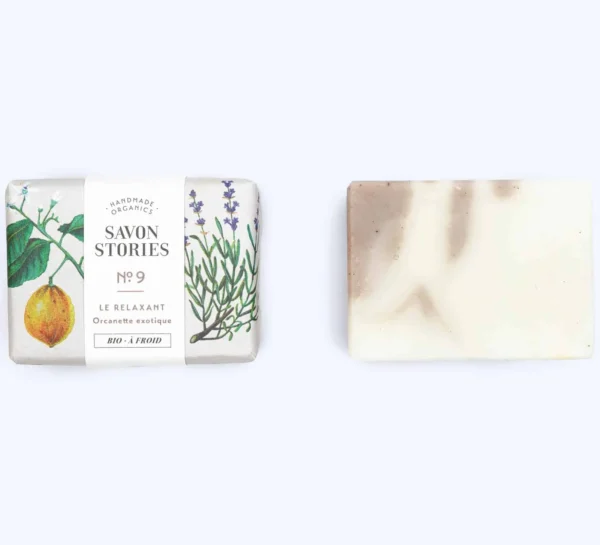 Savon N°9 Le Relaxant Bio Naturel Jardin Sauvage – Image 2
