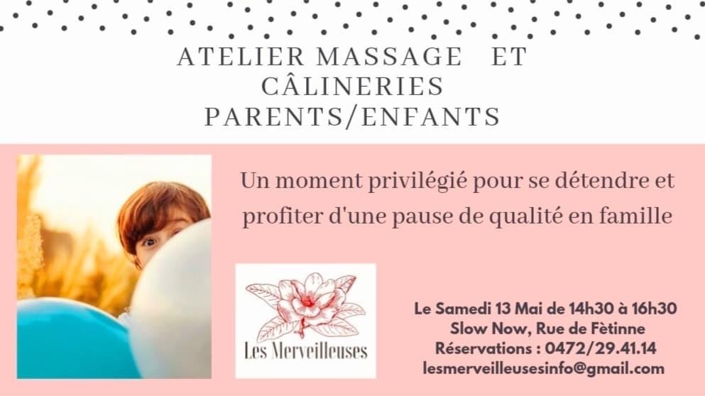 Atelier de massage parents/enfants