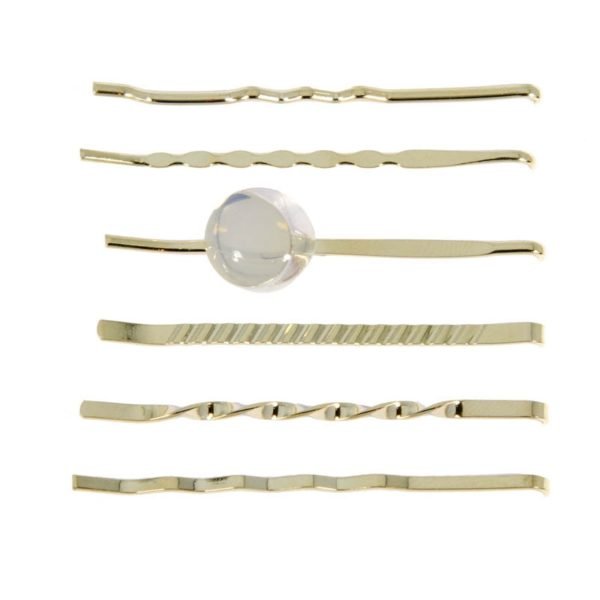 Lot de 6 barrettes