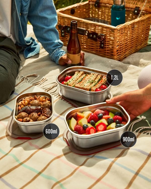 Steel food box medium – Image 3