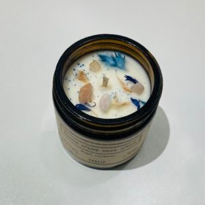 Bougie "Songe d'une Nuit d'Eté" - Fleur d'Oranger, Bergamote, Bois de Hô et Orange, Kunzite
