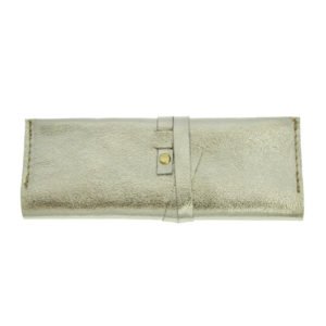 Pochette à bijoux platine