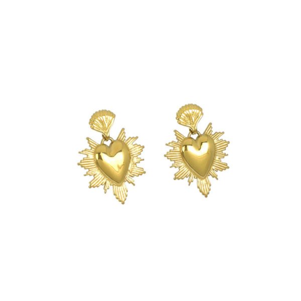 Boucles d’oreilles acier Aurelia