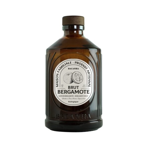 Sirop bio Bergamote