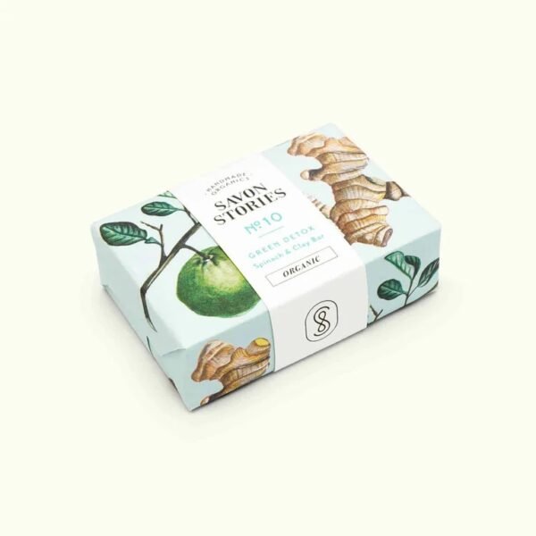 Savon N°10 Le Détoxifiant Bio Naturel Détox Épinard