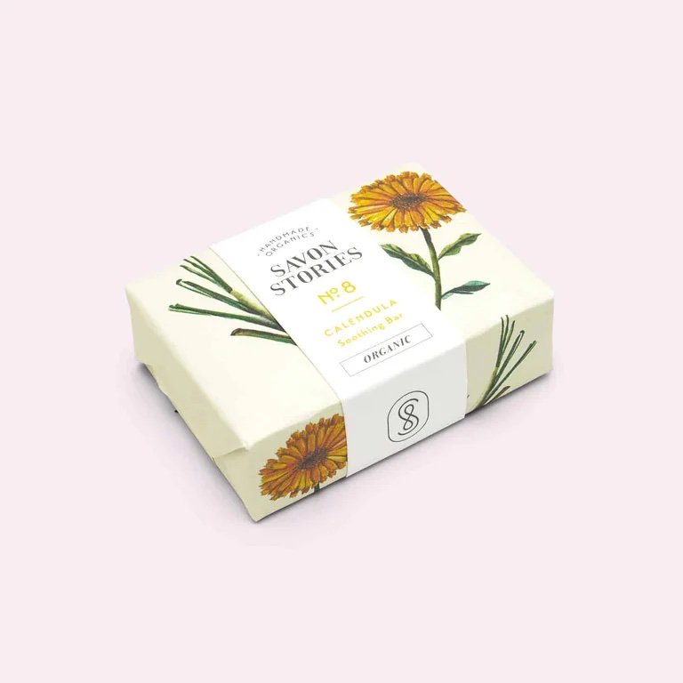 Savon N°8 L'Apaisant Bio & Naturel Citronnelle et Calendula