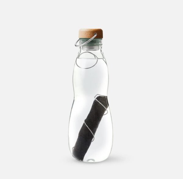 Gourde Eau good glass filter bottle olive