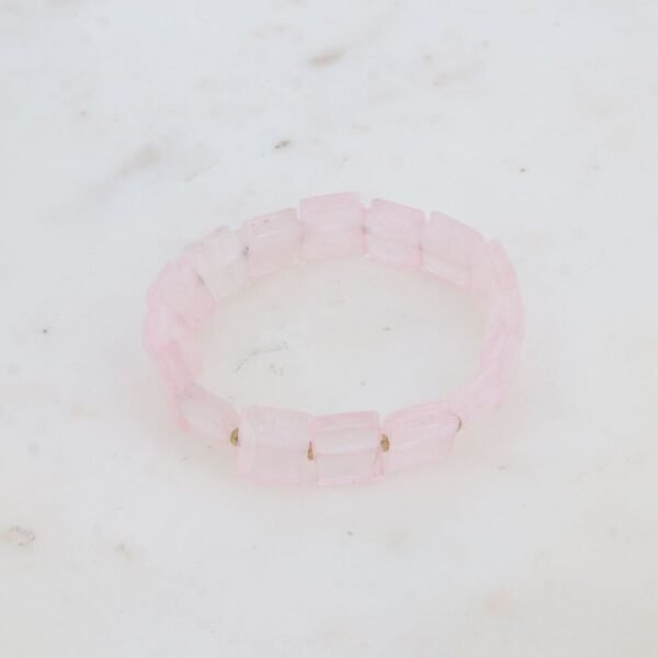 Bracelet quartz rose