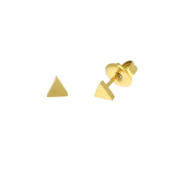 Boucles d'oreilles Triangles Dorés