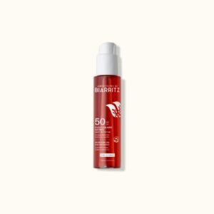Huile solaire satinée SPF50