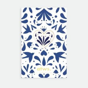 Pins Blue Heart