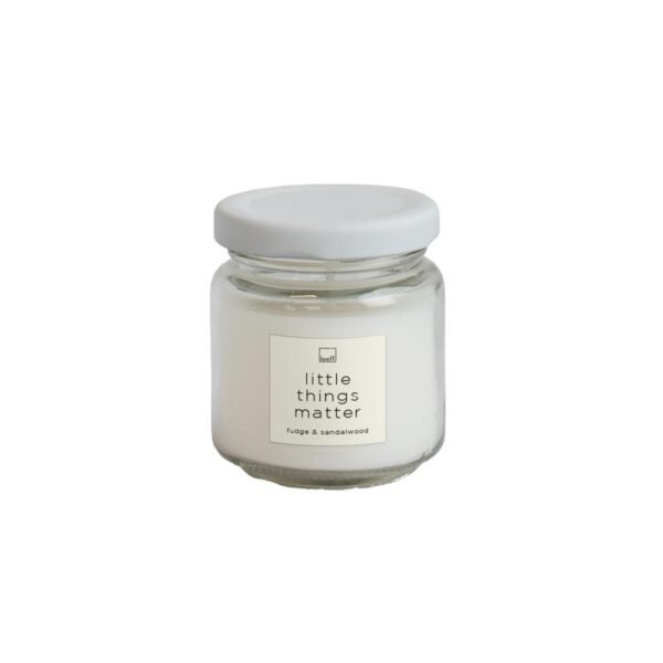 Petite bougie "Little things matter"