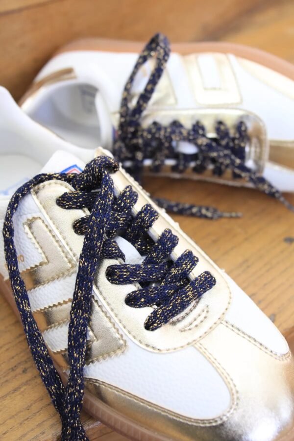 Lacets de chaussures Bleus – Image 4