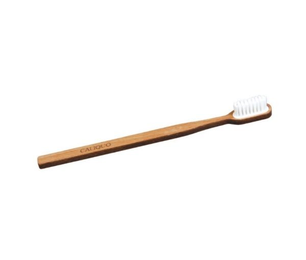 Brosse à dents souple rechargeable en hêtre - medium