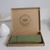 Coussin de relaxation pour les yeux - lin vert olive – Image 2
