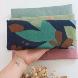 Coussin de relaxation pour les yeux - Fleurs abstraites