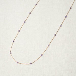 Sautoir Bibi violet