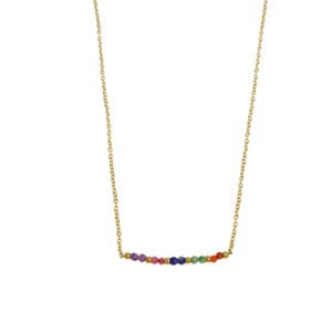Collier Mirène violet