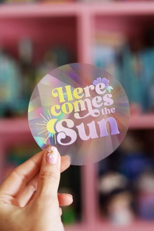 Suncatcher "Here come the sun"