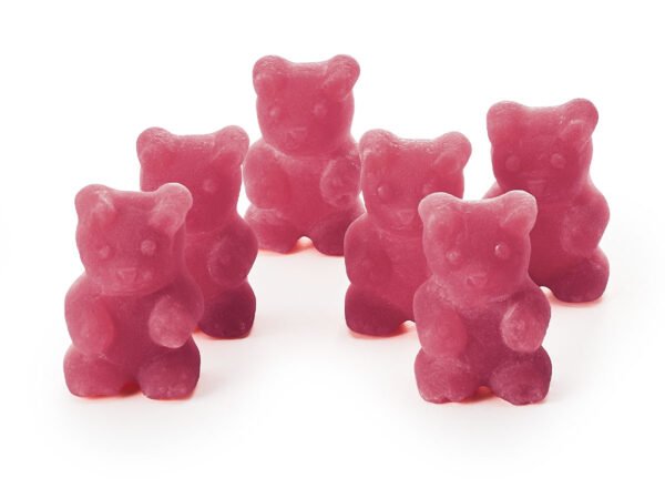 Ourson à thé cranberry vanille