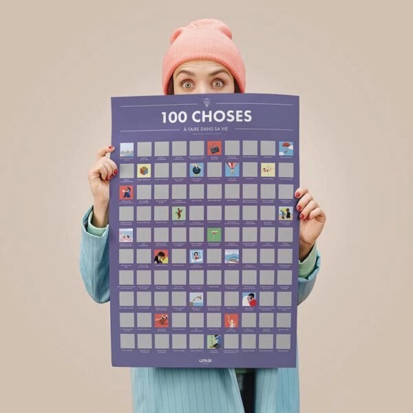 Poster 100 Choses à Faire dans Sa Vie – Image 3