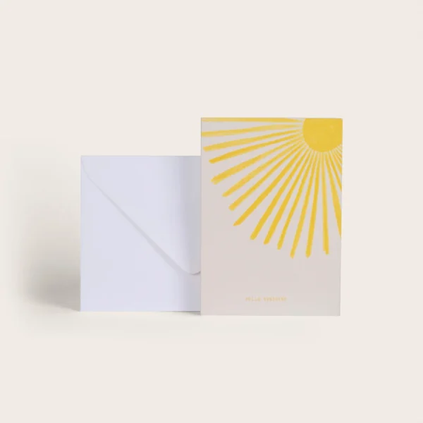 Carte sun "Hello sunshine"