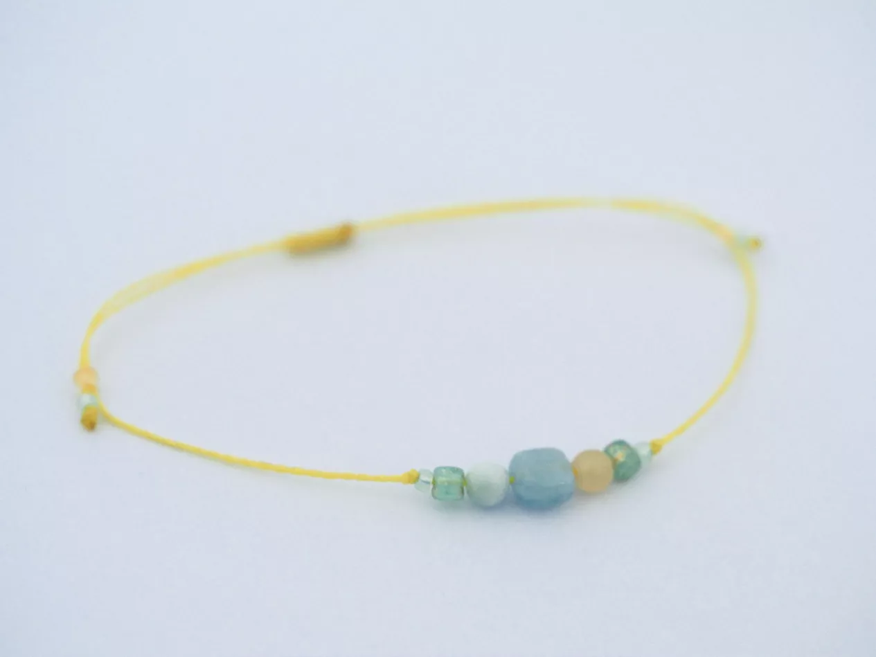 Bracelet porte bonheur bonjour