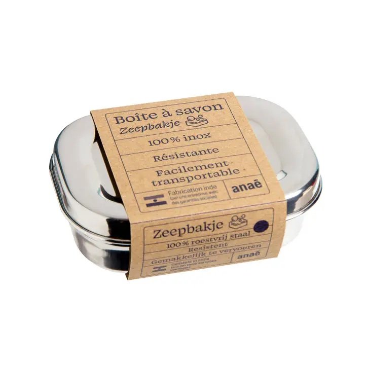 Boîte à savon inox