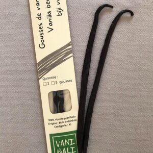 2 gousses de vanille gourmet