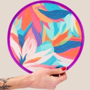 Eventail magique orange