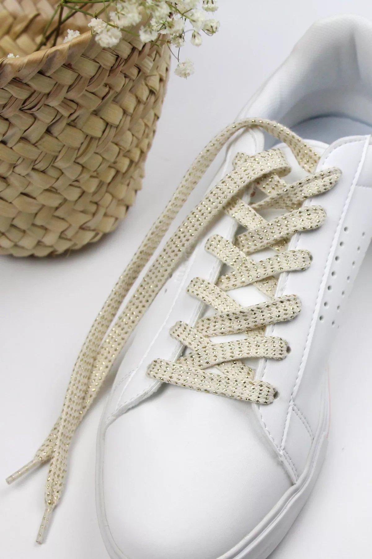 Lacets de chaussures Champagne – Image 2