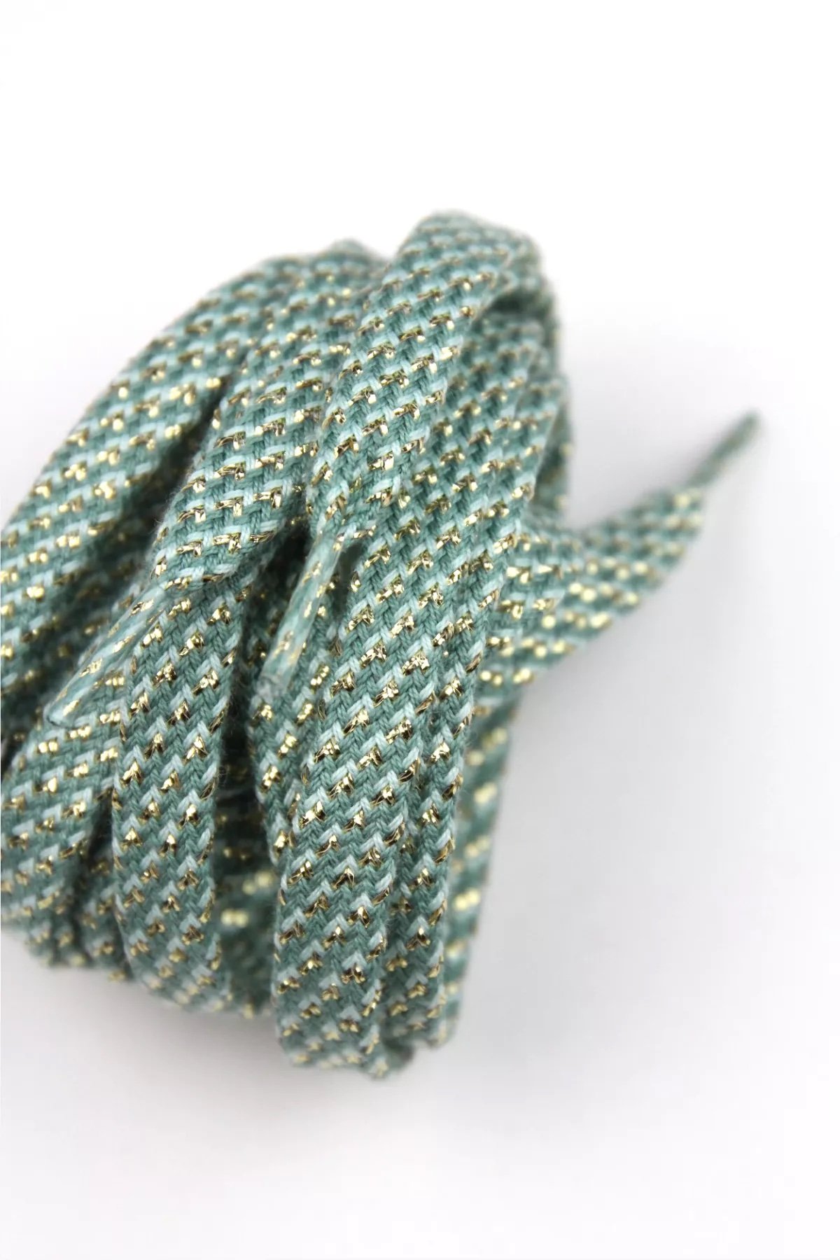 Lacets de chaussures turquoises – Image 2