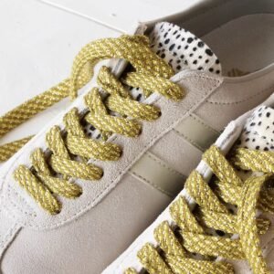 Lacets de chaussures verveine