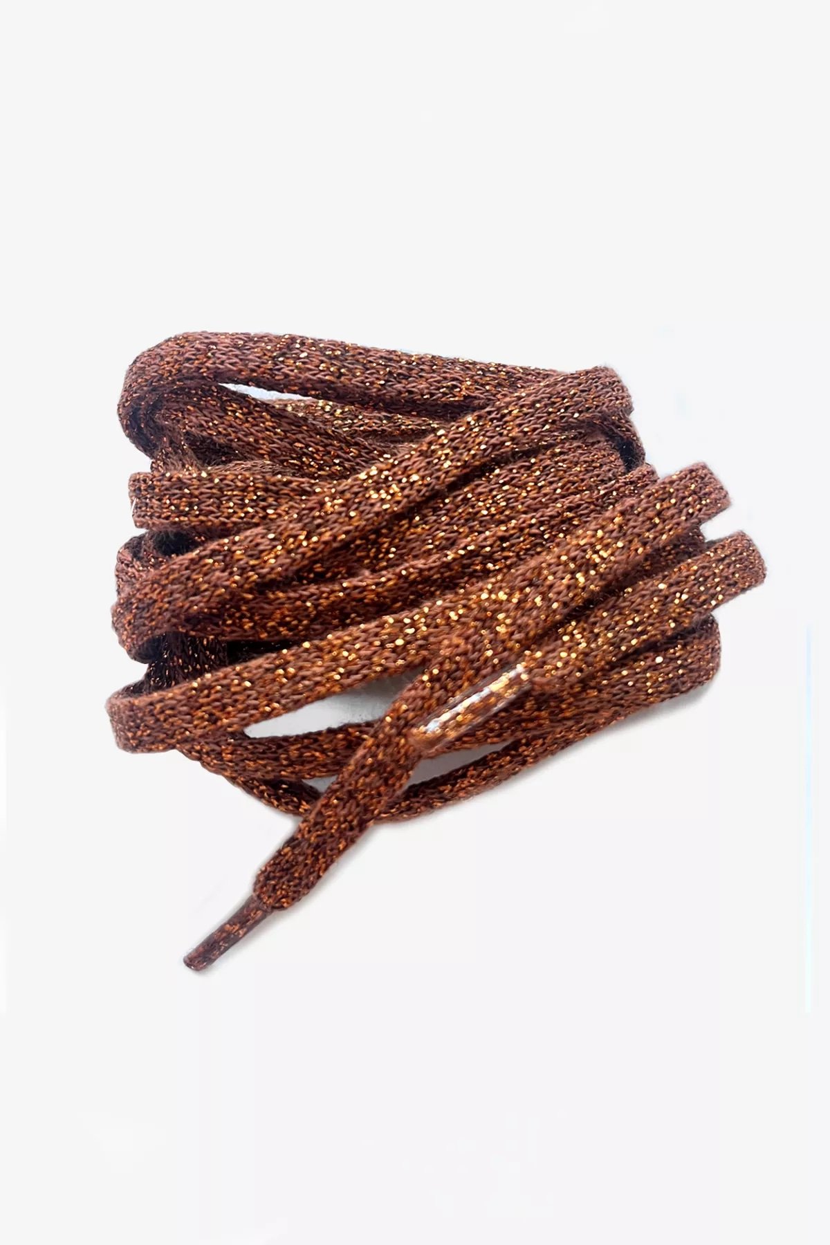 Lacets de chaussures bruns