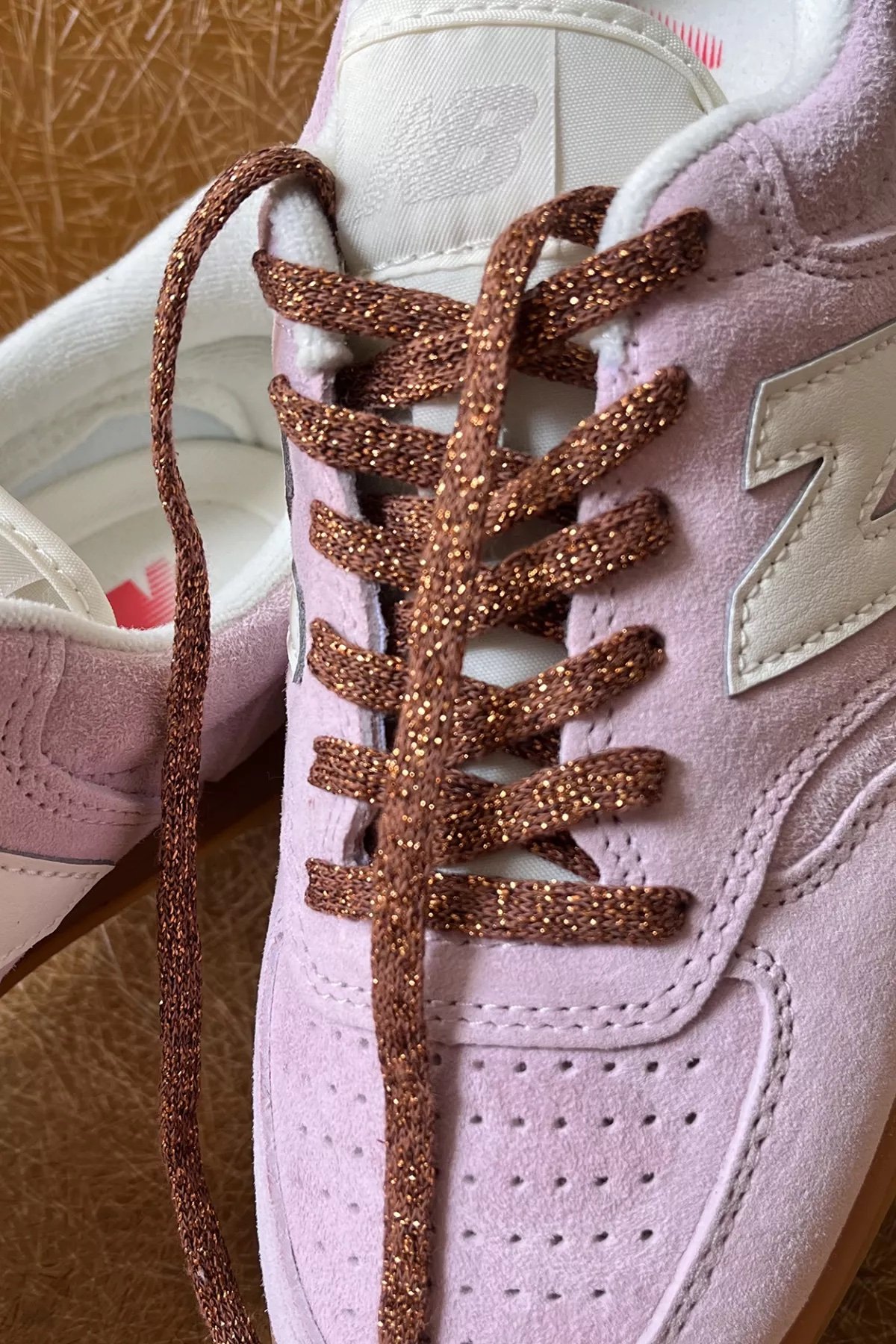 Lacets de chaussures bruns – Image 3