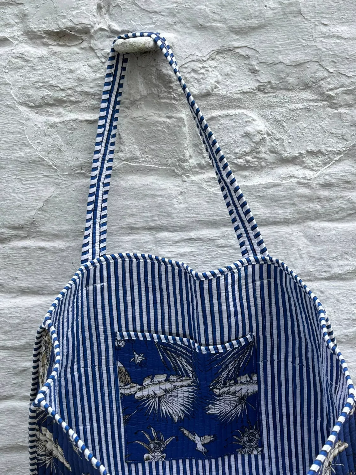 Tote bag Blue Jungle – Image 2