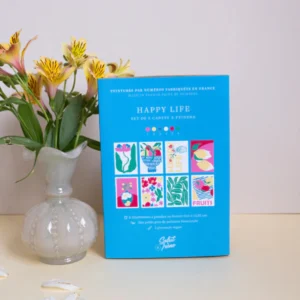 Set de peinture cartes Happy Life