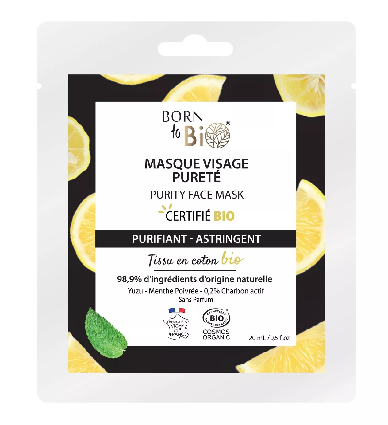 Masque visage Pureté