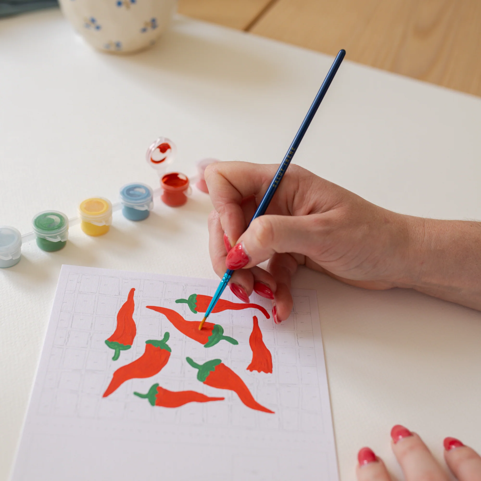 Set de peinture cartes Dolce Vita – Image 2