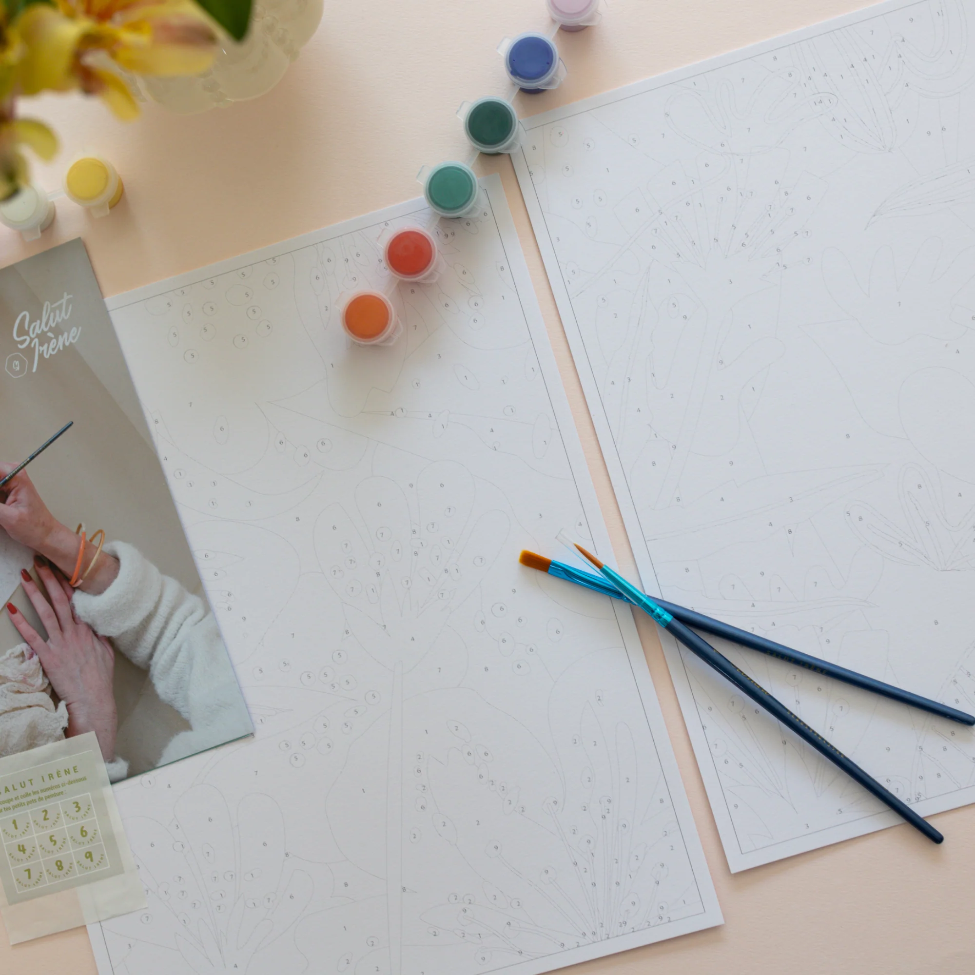 Set de peinture affiches Promenade – Image 2