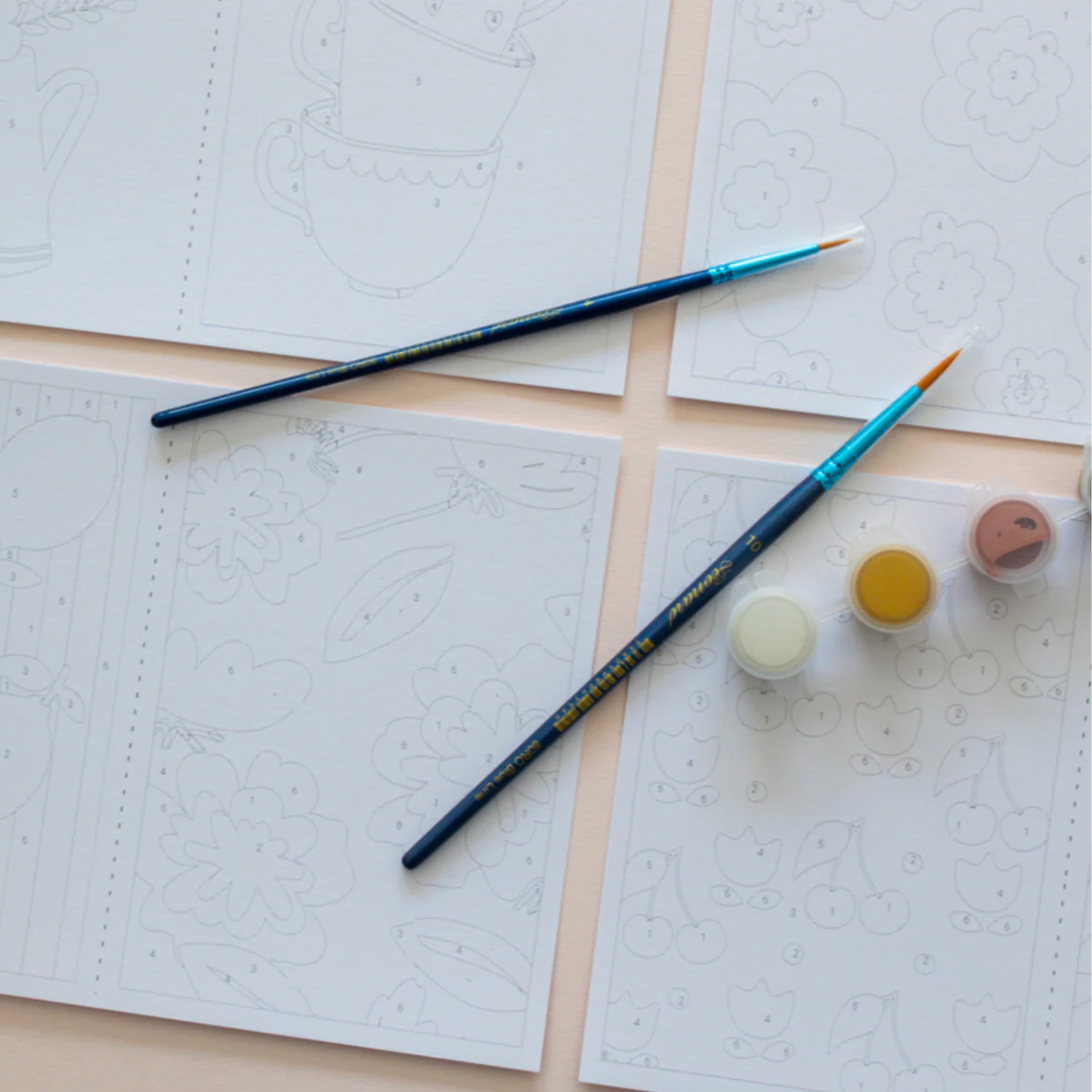 Set de peinture cartes Rétro Déco – Image 4