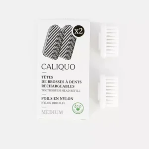 Lot de 2 Recharges brosses à dents medium
