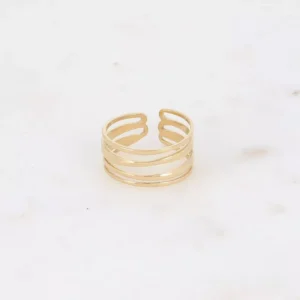 Bague - 5 anneaux entrelacés