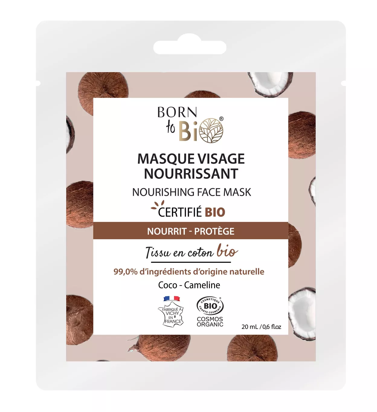 Masque visage Nourissant