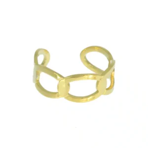 Bague acier chains