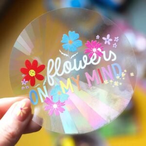 Suncatcher flowers in my mind