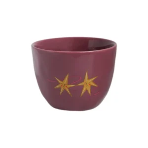 Grande tasse mauve Star Couple