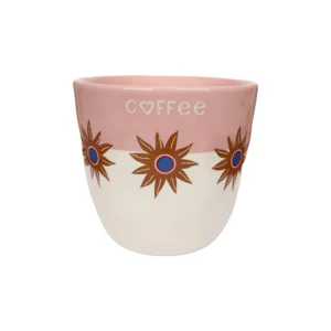 Tasse Stars with Pink Stripe